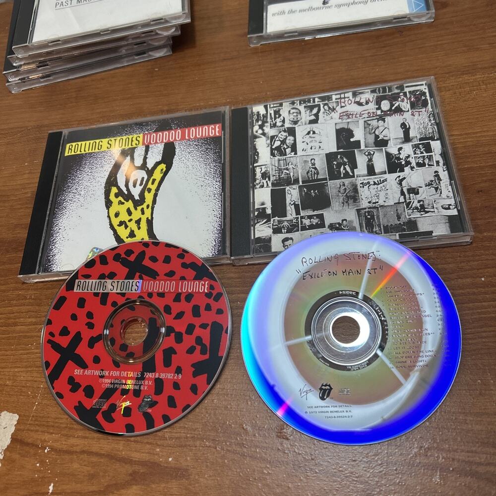 The Rolling Stone - Exile on Main St CD Lot Of 2 - VERY GOOD